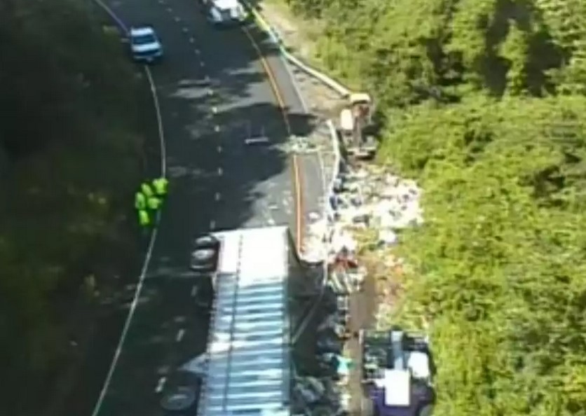 Waterbury truck crash