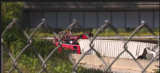 tractor trailer crash, Westbrook, CT